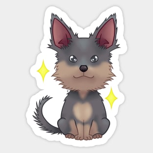 Chihuahua blue longhair Sticker